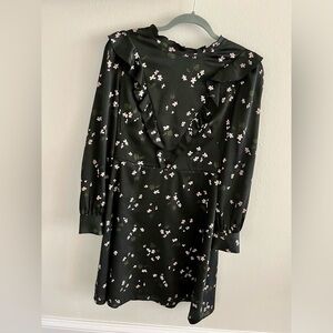 Ann Taylor Long Sleeve Flower Dress